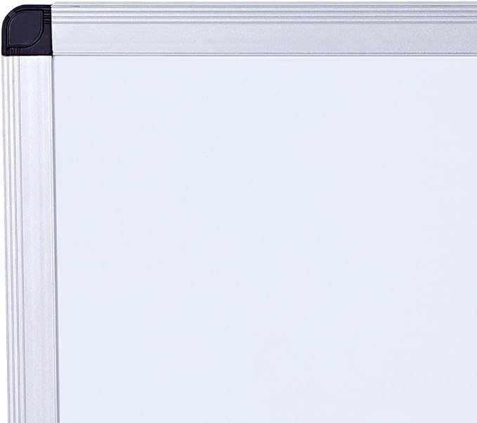 VIZ-PRO Dry Erase Board/Whiteboard, 72 x 40 Inches, Wall Mounted Board - Image 3