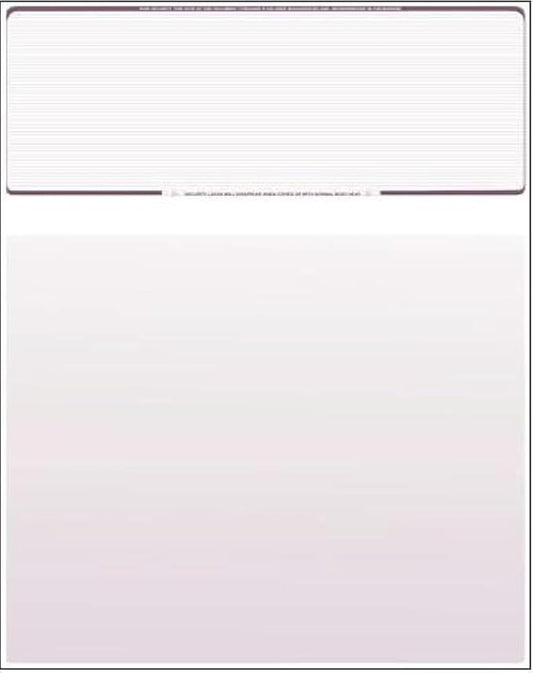 Compuchecks Top Blank Check Paper by Compuchecks