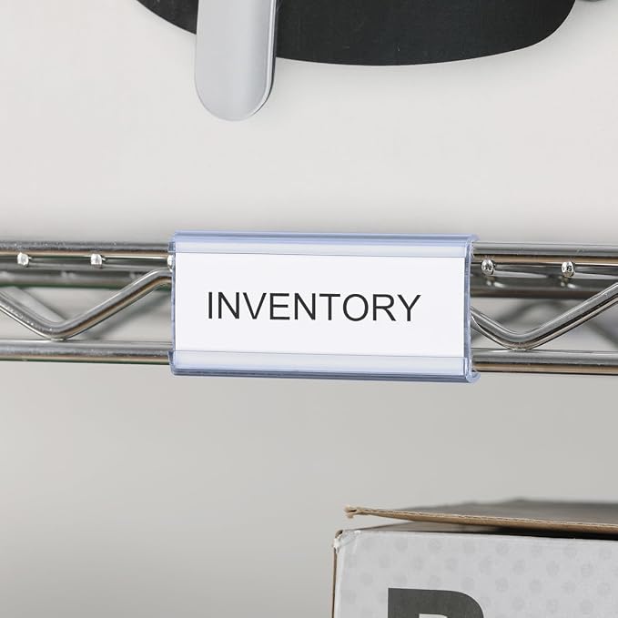 Lenink 100Pcs Wire Shelf Label Holders - Image 6