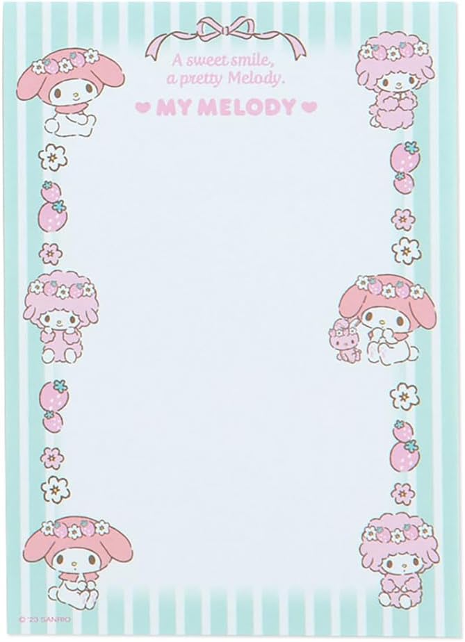 Sanrio My Melody 8 Design Memo 016951 - Image 7