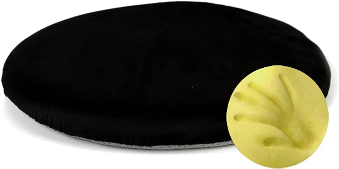 Sigmat Memory Foam Seat Cushion Anti-Slip Soft Round Chair Pad 18 Inch Velvet by Sigmat