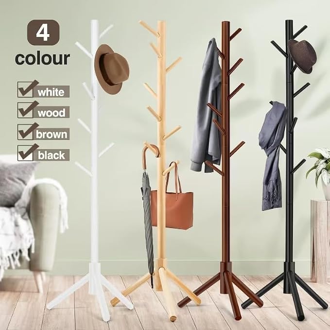 WANGMUXIA Coat Rack, Freestanding Coat Rack - Image 7