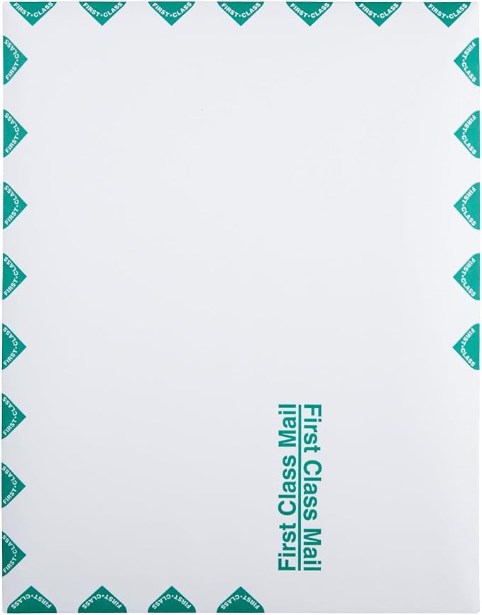 Quality Park 10 x 13 First Class Catalog Envelopes, First Class Border - Image 2