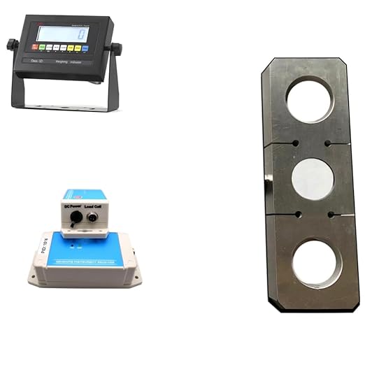 Liberty LS-927-W Wireless Tension Link Scale, Industrial Hanging Electronic Crane Scale, Heavy-Duty Weigh Load Cell | 250,000 lb x 100 lb LCD-DeskLoop Office