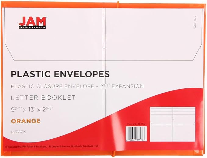 JAM PAPER Plastic Expansion Envelopes - Image 3
