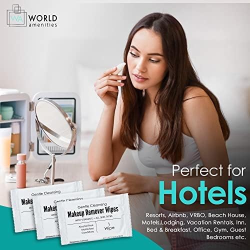 Bulk Makeup Remover Wipes - 25 Wipes per Bulk Pack - Resealable Packaging for Convenience