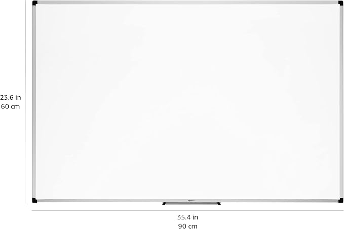 Amazon Basics Large Magnetic Dry Erase Whiteboard - Image 4