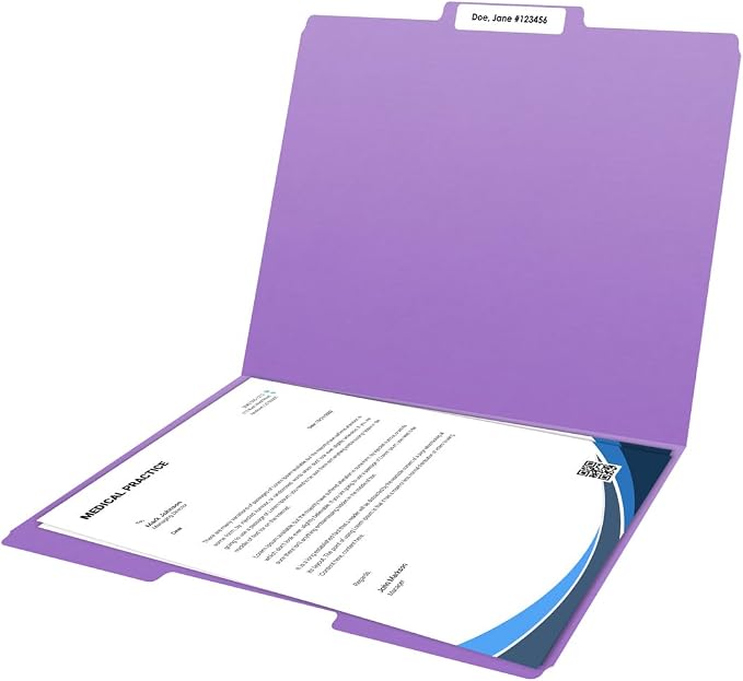 Ecom Folders Top Tab File Folders | Letter Size 11 Pt Stock - Image 8