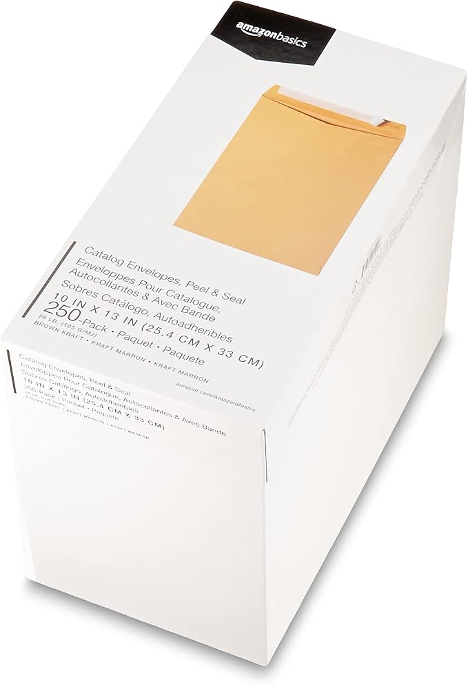 Amazon Basics Catalog Mailing Envelopes, Peel and Seal, 10x13 Inch - Image 7