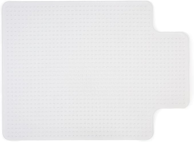 Staples Office Chair Mat, Low-Pile Carpets, Extended Under-Desk Coverage by Staples