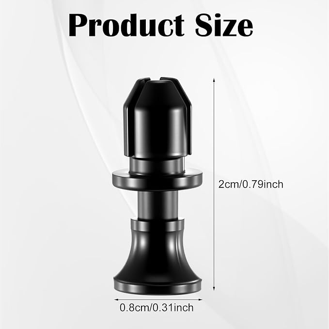 Chunful 50 Pack Push Lock Pins Media Enclosure Push Pins - Image 2