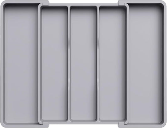 Lifewit Utensil Organizer for Kitchen Drawers, Expandable Cooking Utensil Tray by Lifewit