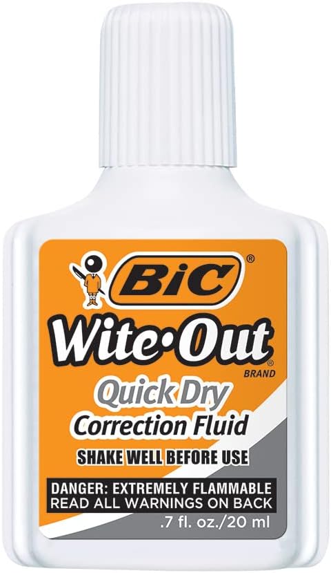 Bic Wite-Out Quick Dry Correction Fluid - Image 2