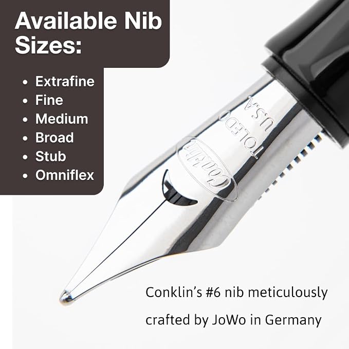 Conklin Duragraph Fountain Pen Red Nights - Image 6