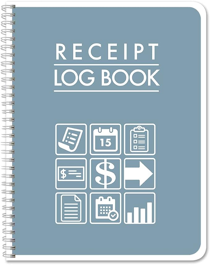 BookFactory Receipt Log Book/Business Purchase and Returns Tracking Journal by BookFactory