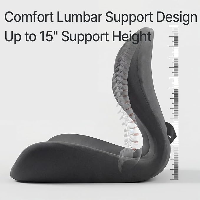 Navizam Lumbar Support Pillow for Office Chair – Seat Cushions for Office Chairs - Image 5
