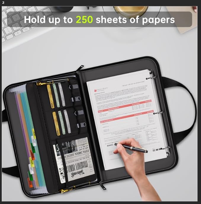 Tamfile Fireproof Accordion File Organizer - Image 7