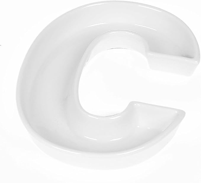 Coffeezone Small Letter Candy Dish & Plates by Coffeezone