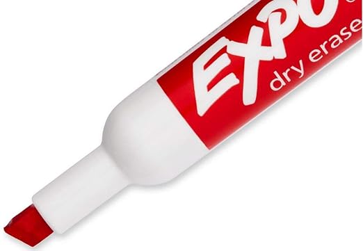 Expo 80174 Low Odor Chisel Point Dry Erase Marker Pack, Designed - Image 3
