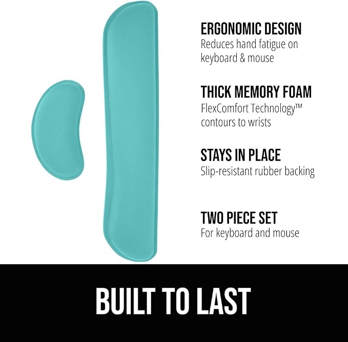 GORILLA GRIP Silky Gel Memory Foam Wrist Rest - Image 2