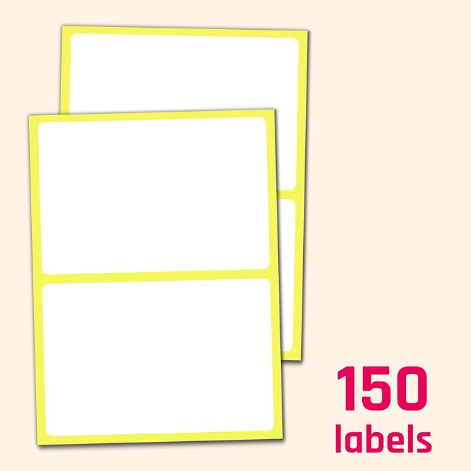 150 Pack, Large Labels for Storage Bins, Organizing - Image 3