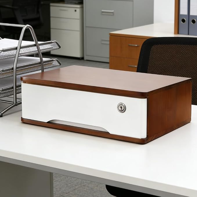 Desktop Storage Box, Desk Organizer Drawer, Desktop Organizer, Office Supplies - Image 2
