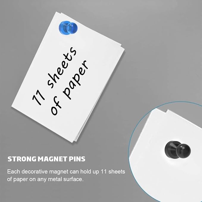 MHDMAG Magnetic Push Pins Powerful Push Pin Magnets - Image 4