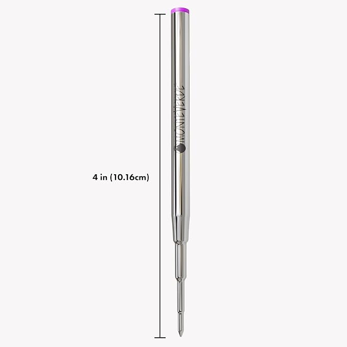 Monteverde USA Soft Ballpoint Refills to Fit Montblanc Pens, Medium Point - Image 2