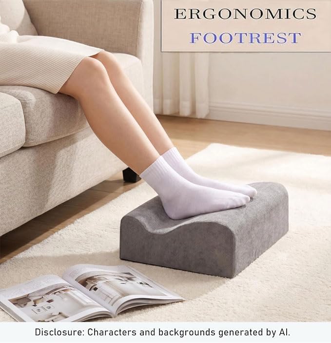 Work Foot Rest Under Desk, Comfort Foot Rest - Image 3