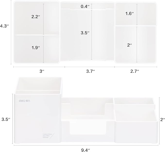 deli Desk Organizer, Plastic Desktop Organizer - Image 7
