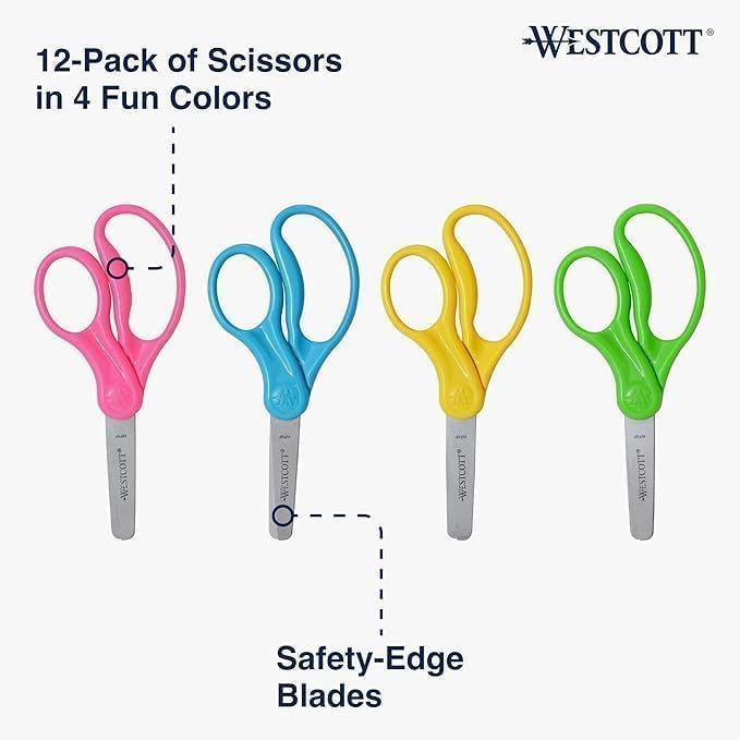 Westcott School Left and Right Handed Kids Scissors - Image 11