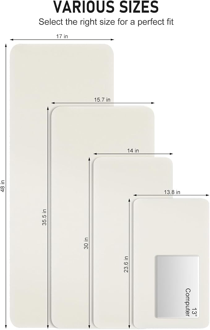 Desk Pad, Waterproof Laptop Computer Writing Mat - Image 6