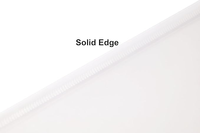 8.5 x 11 Vertical Clear Letter Sized Plastic Envelopes Document File Storage - Image 5