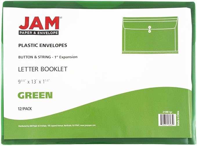 JAM PAPER Plastic Envelopes - Image 2
