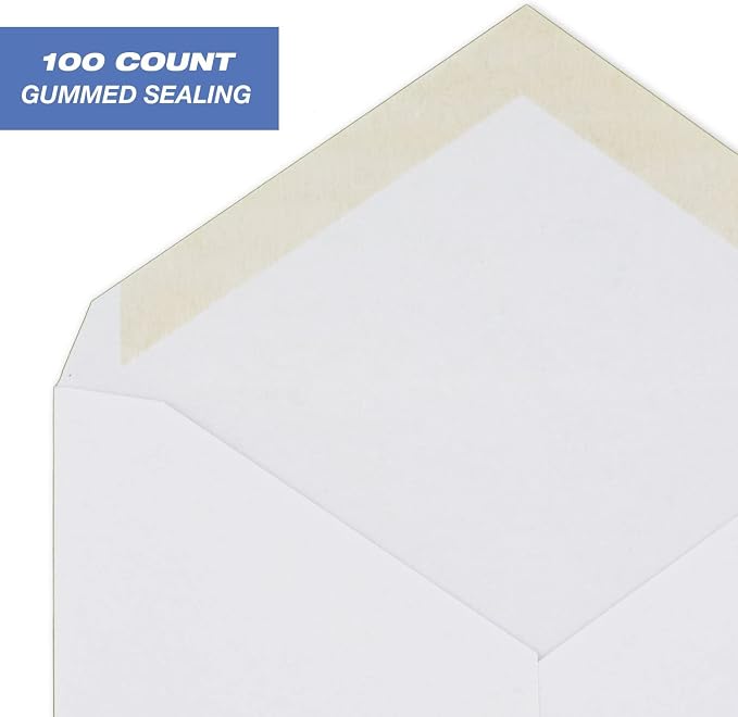 Mead A2 Invitation Envelopes, 4-3/8" x 5-3/4", Gummed Closure - Image 4