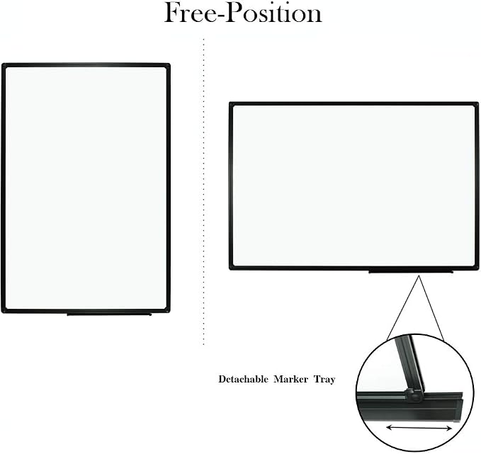 JILoffice Magnetic Whiteboard/White Board, Dry Erase Board 36 x 24 Inch - Image 3