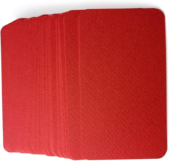 PPAPPAPPIYO 3.5x2 rounded corner index cards180gsm Thick Cardstock, Blank - Image 4