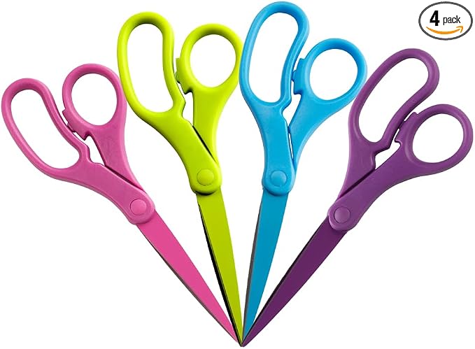 JAM PAPER Multi-Purpose Precision Scissors Set by JAMPaper