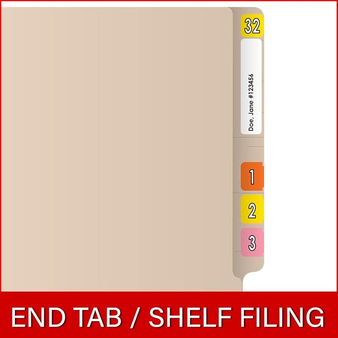Ecom Folders End Tab Manila File Folders - Image 7
