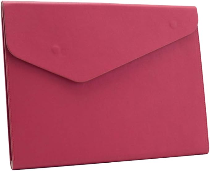 PU Leather A4 File Folder Document Holder Waterproof Portfolio Envelope Folder by enyuwlcm