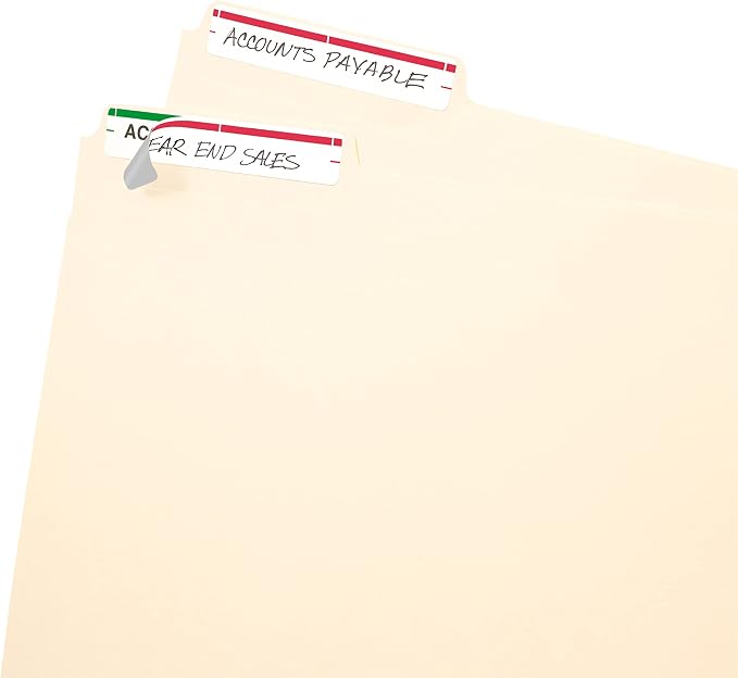 Avery File Folder Labels on 4" x 6" Sheets, Easy Peel, Print & Handwrite - Image 3