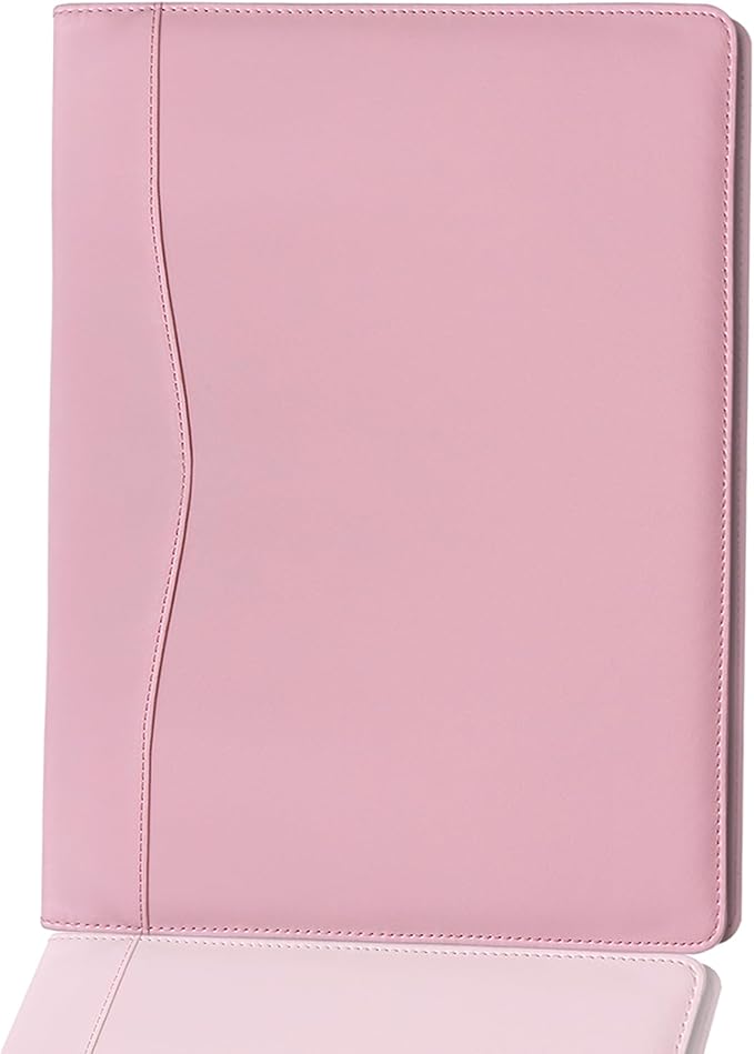 Portfolio Folder Padfolio with A4 Clipboard, PU Leather Portfolio Clipboard - Image 7