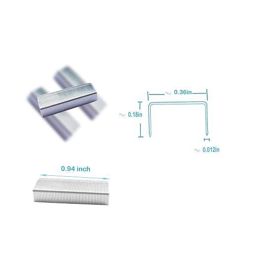 3000pcs No.10 Staples, for Max HD-10D, Bostitch Mini, Old TOT, and Other Mini - Image 3