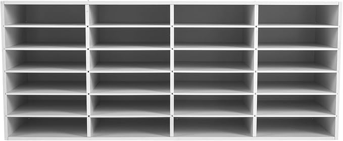 Mailbox for Classroom 24 Slots, Mail Sorter, Paper Organizer Storage, Mail - Image 5