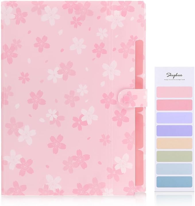 SKYDUE Pink Expanding File Folder - Image 2