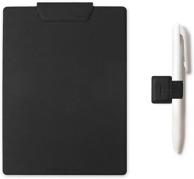 LHiDS Magnetic Clipboard – Slim Leather Writing Board by LHiDSCreative