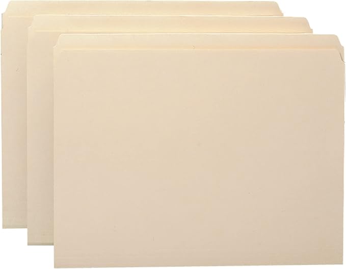 Smead File Folder, Straight-Cut Tab, Letter Size, 100 per Box - Image 3