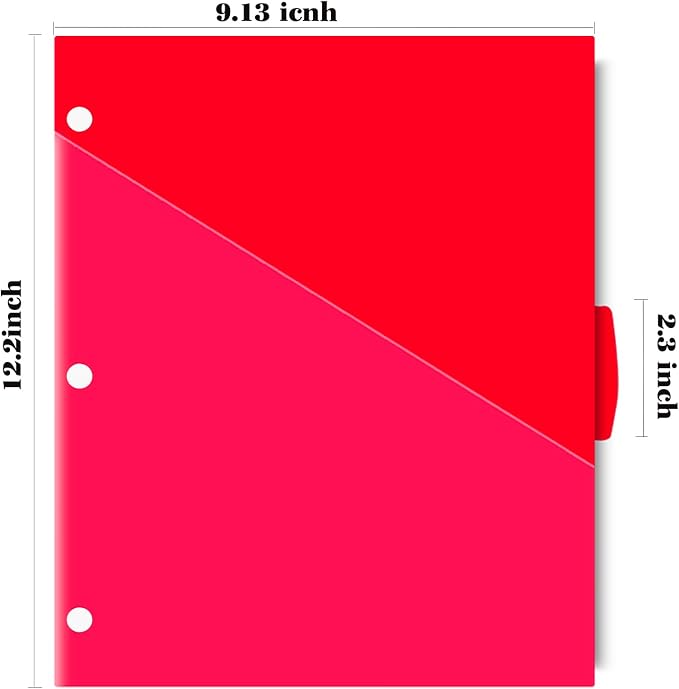INFUN Plastic 5-Tab Binder Dividers - Image 5