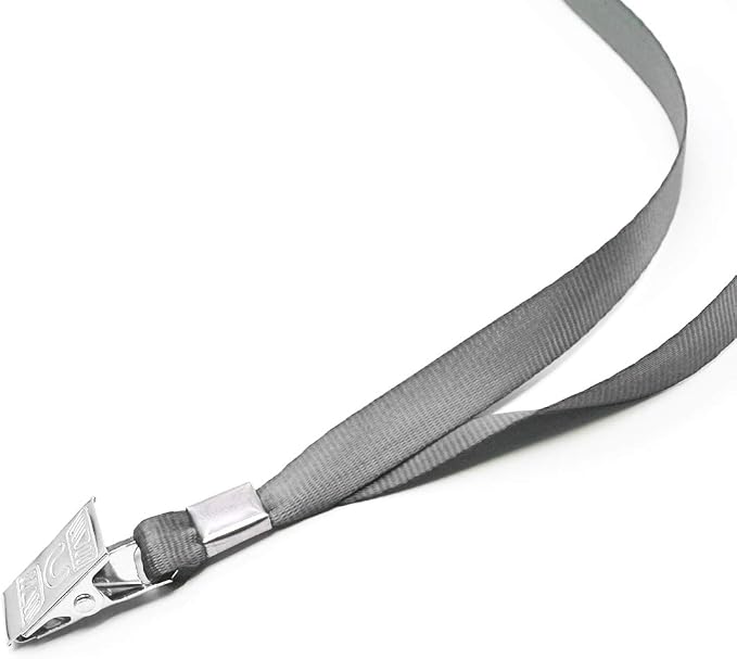 Bird Fiy Black Lanyards 100 Pack 34" Premium Lanyard Bulldog Clips Bulk Nylon - Image 5