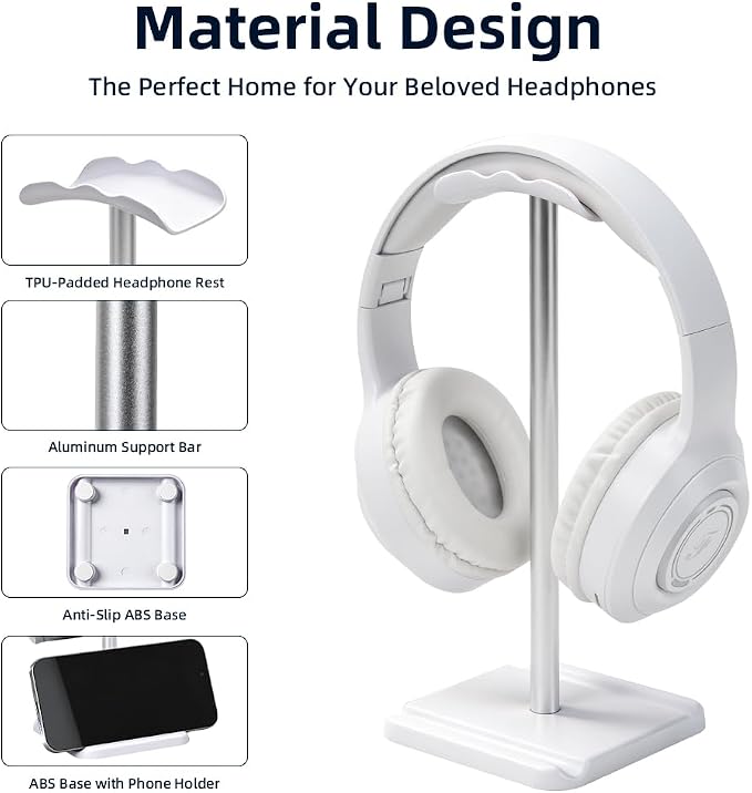 Headphone Stand, Headset Holder - Image 3